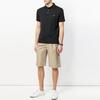 Polo Ralph Lauren Logo Bestickt Kurzarm Poloshirt Herren Oberteile Schwarz 710685514-002