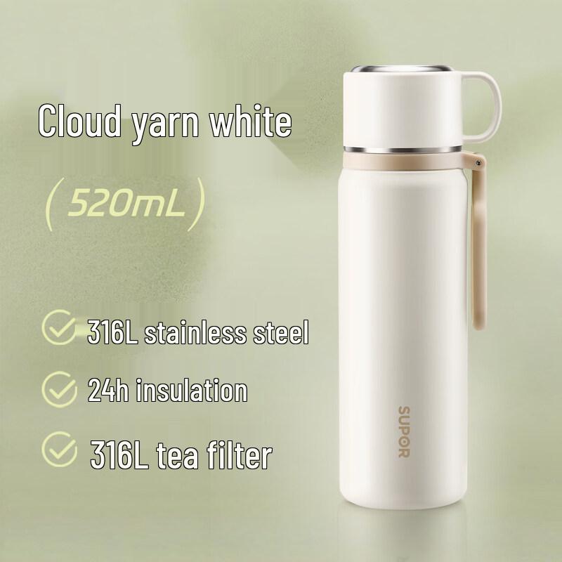 Supor 316L Stainless Steel Thermos Cup
