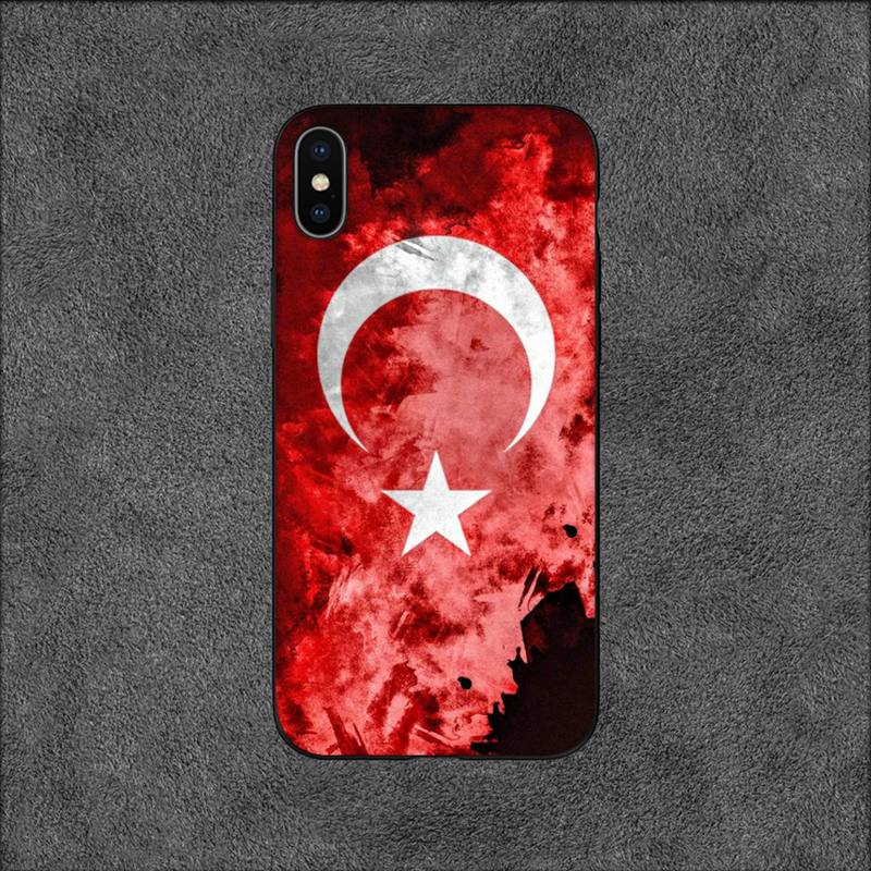 Чехол для телефона с ретроспективным флагом Турции и волка для iPhone 11 12 Mini 13 14 Pro XS Max X 8 7 6s Plus 5 SE XR Shell iPhone14Max