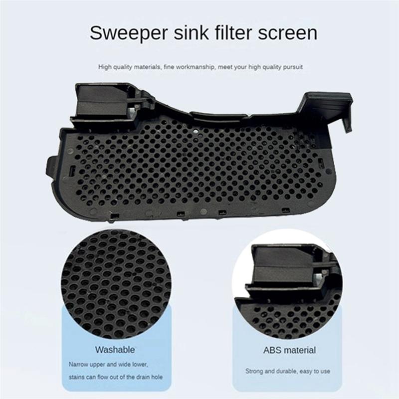 

Promotion! For Roborock S8 Maxv Ultra / G20s Robot Vacuum Base Station Filter Sinks Replacement Parts Suction Station Water Filt чёрный