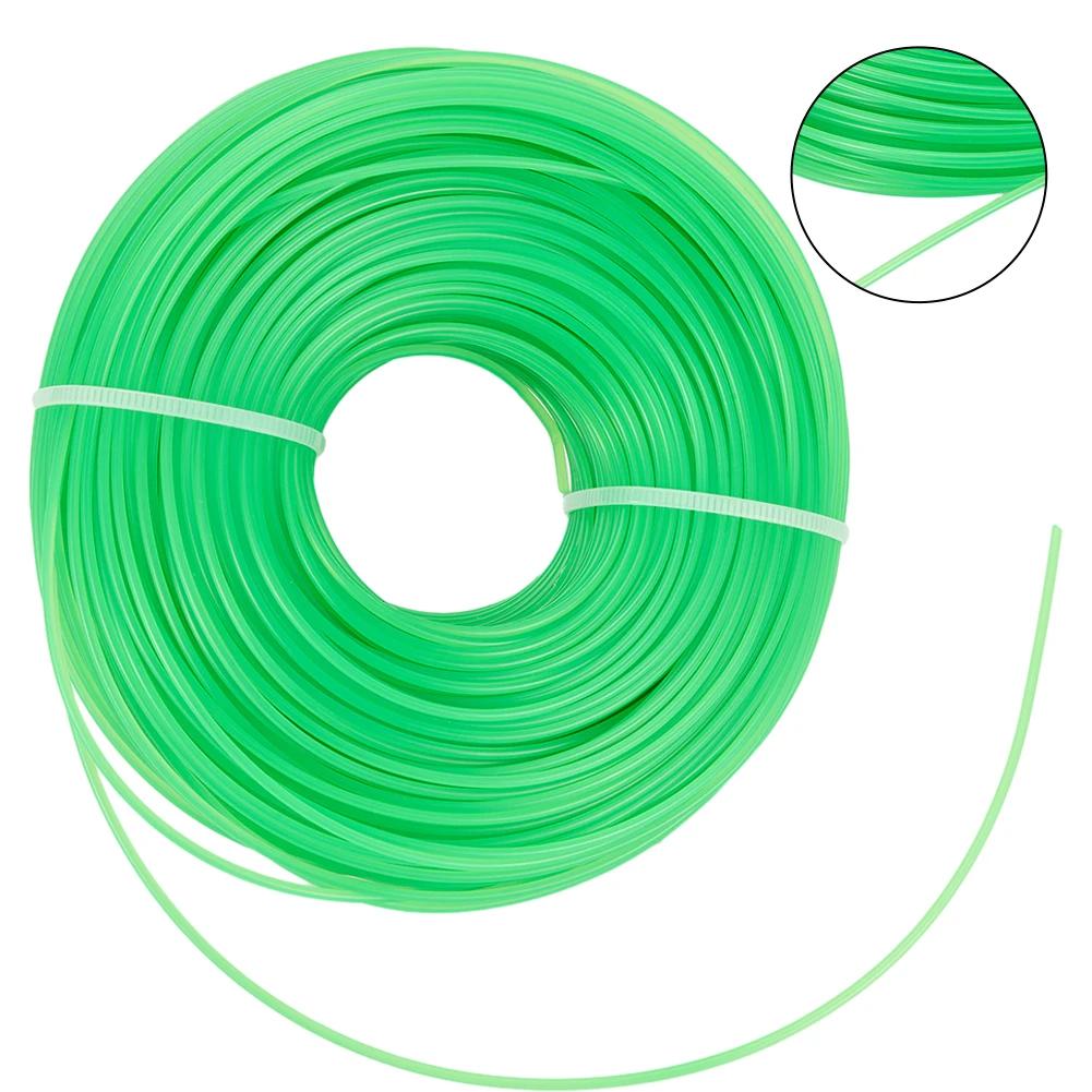 Nylon Garden Trimming Line Reliable Replacement Option in a Convenient Length of 100M with a Thickness of 1 6MM