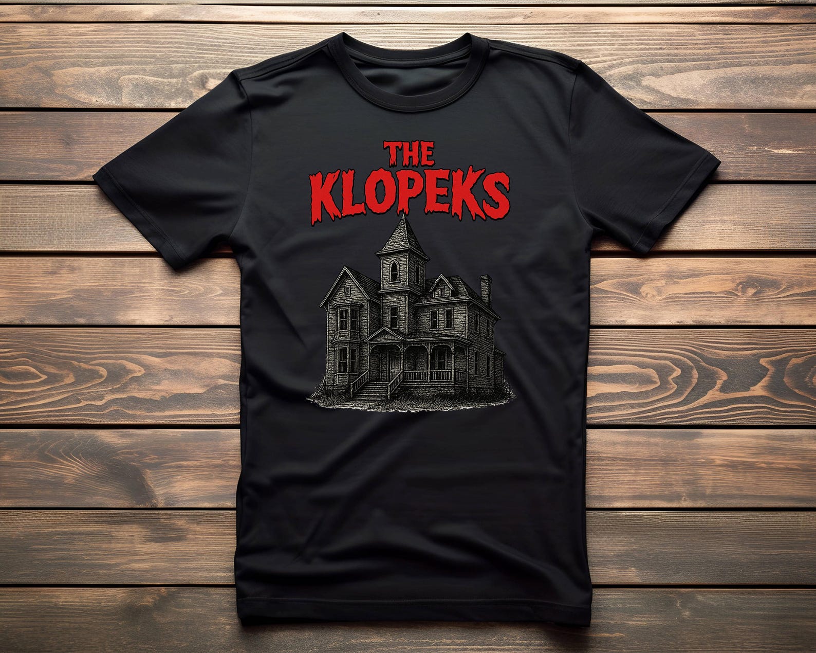 The Klopeks - Funny 90 s Horror Movie Themed Unisex T-Shirt S