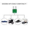 Micro2 fuse combination kit 35PCS upgraded car fuse combination (5-30A) with puller tool car ship truck SUV RV fuse replacement Fuse Holders1
