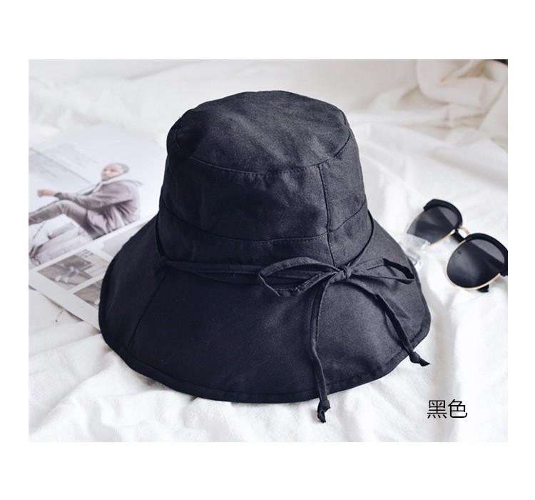 Breathable Summer Fisherman Hat With Butterfly Bow Accent Perfect For Sun Protection