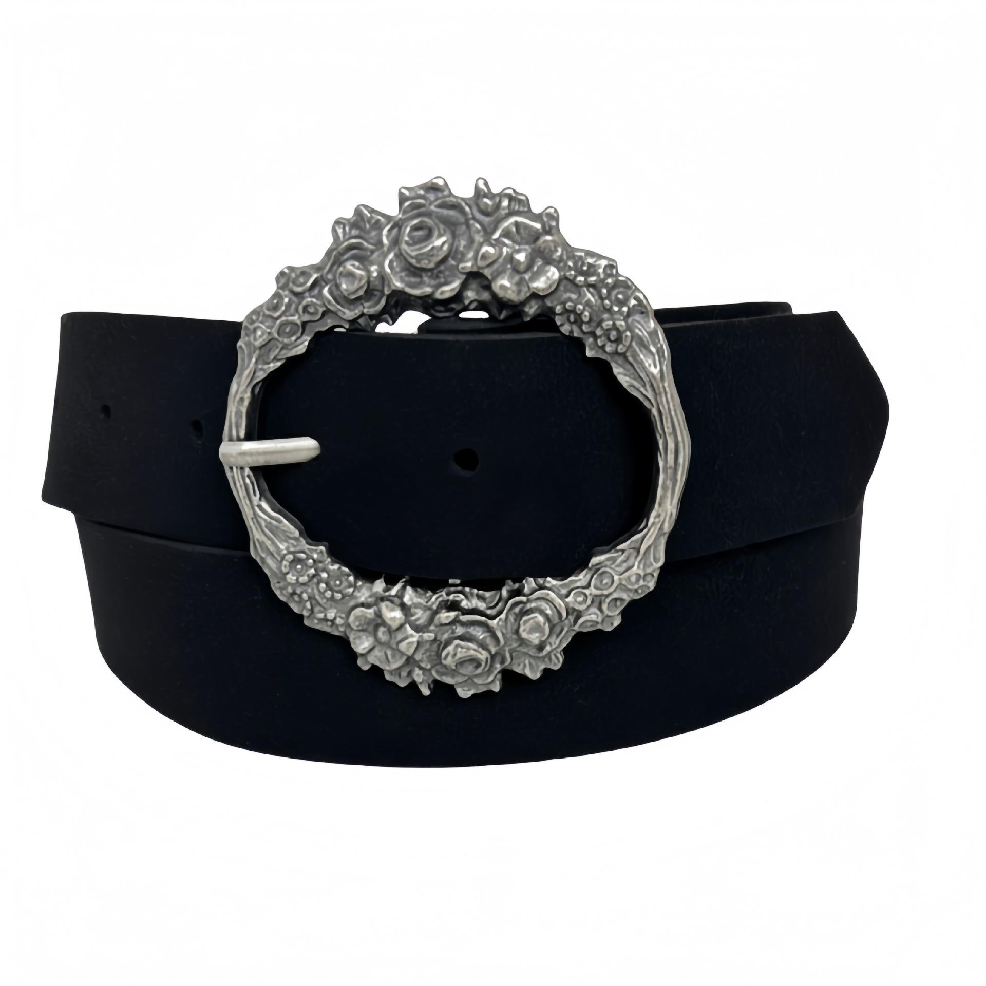 

Deerskin Velvet Ultra-fiber Belt Spring and Summer Candy Color Imitation Leather Belt Sturdy, Durable, Soft and Versatile 110cm