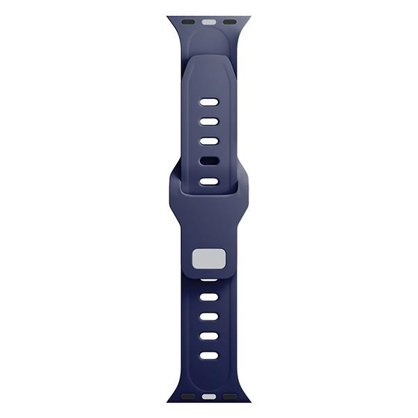 3Mk Silicone Watch Strap Granatowy/Ocean Blue Dla Apple Watch 38/40/41Mm