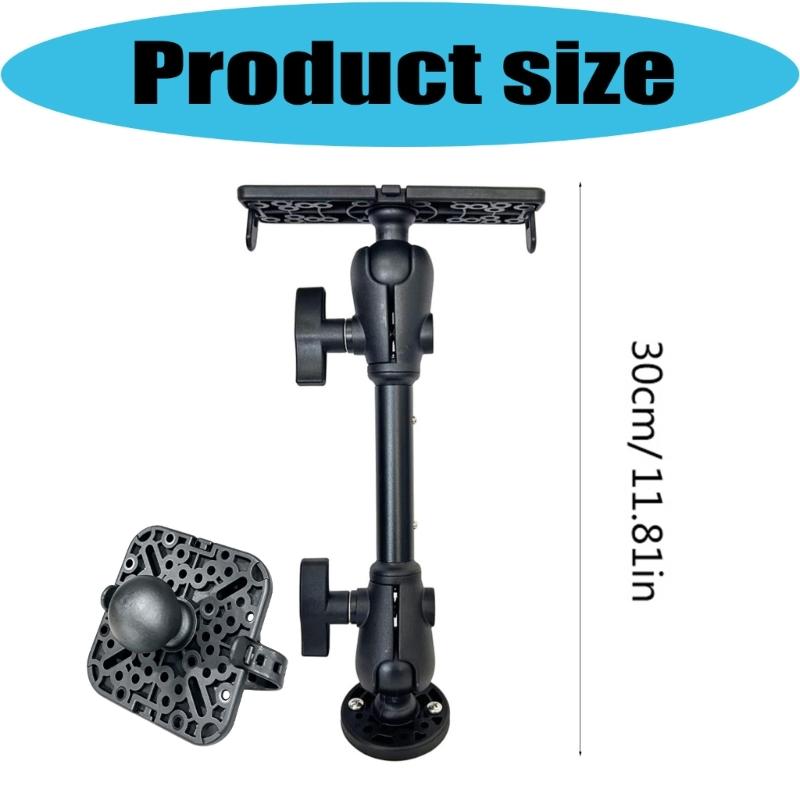 Kayak Fish Finder Mount Bracket Replacement 360 Degree Adjustable Ball Mount Fish Finder Bracket For Quick Setups On Kayak