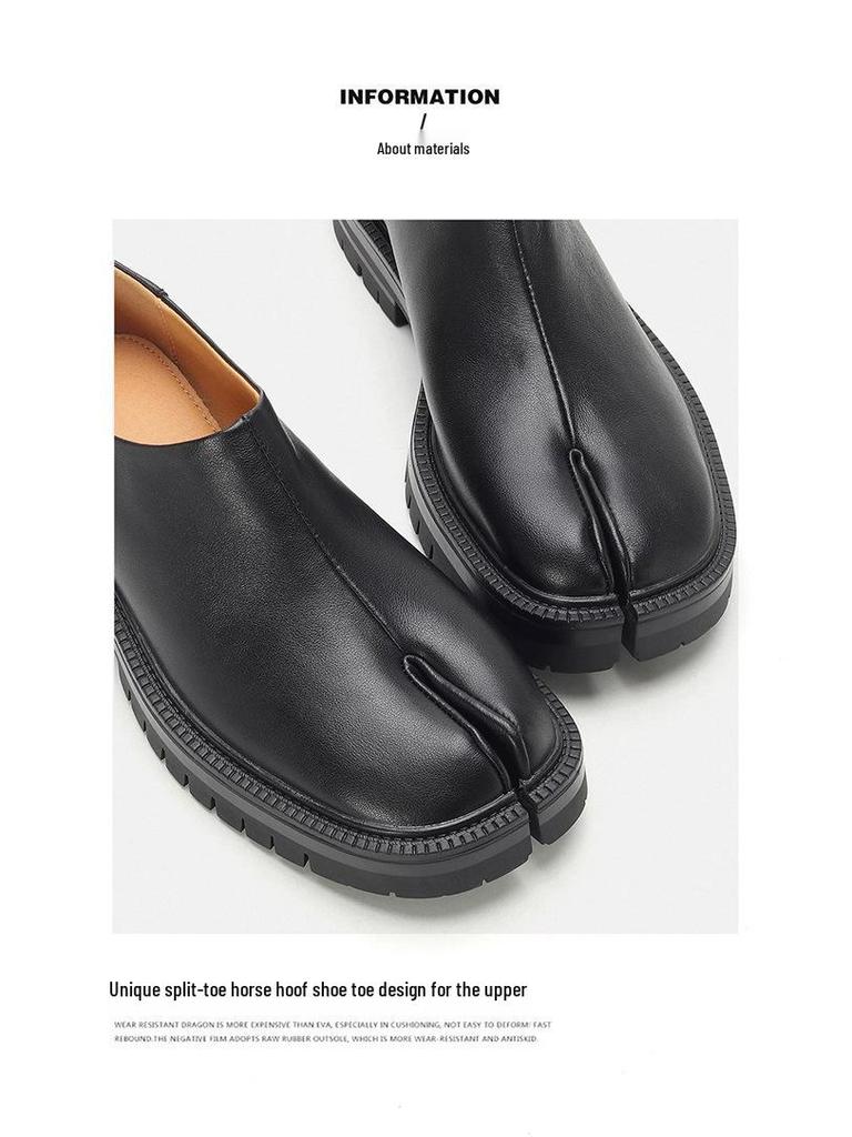 Unisex Tabi Split-Toe Low-Top Slip-On Shoes