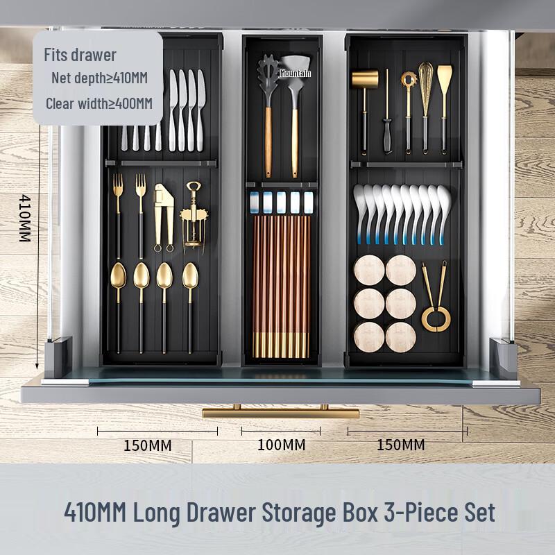 

Danle Kitchen Drawer Organizer Set