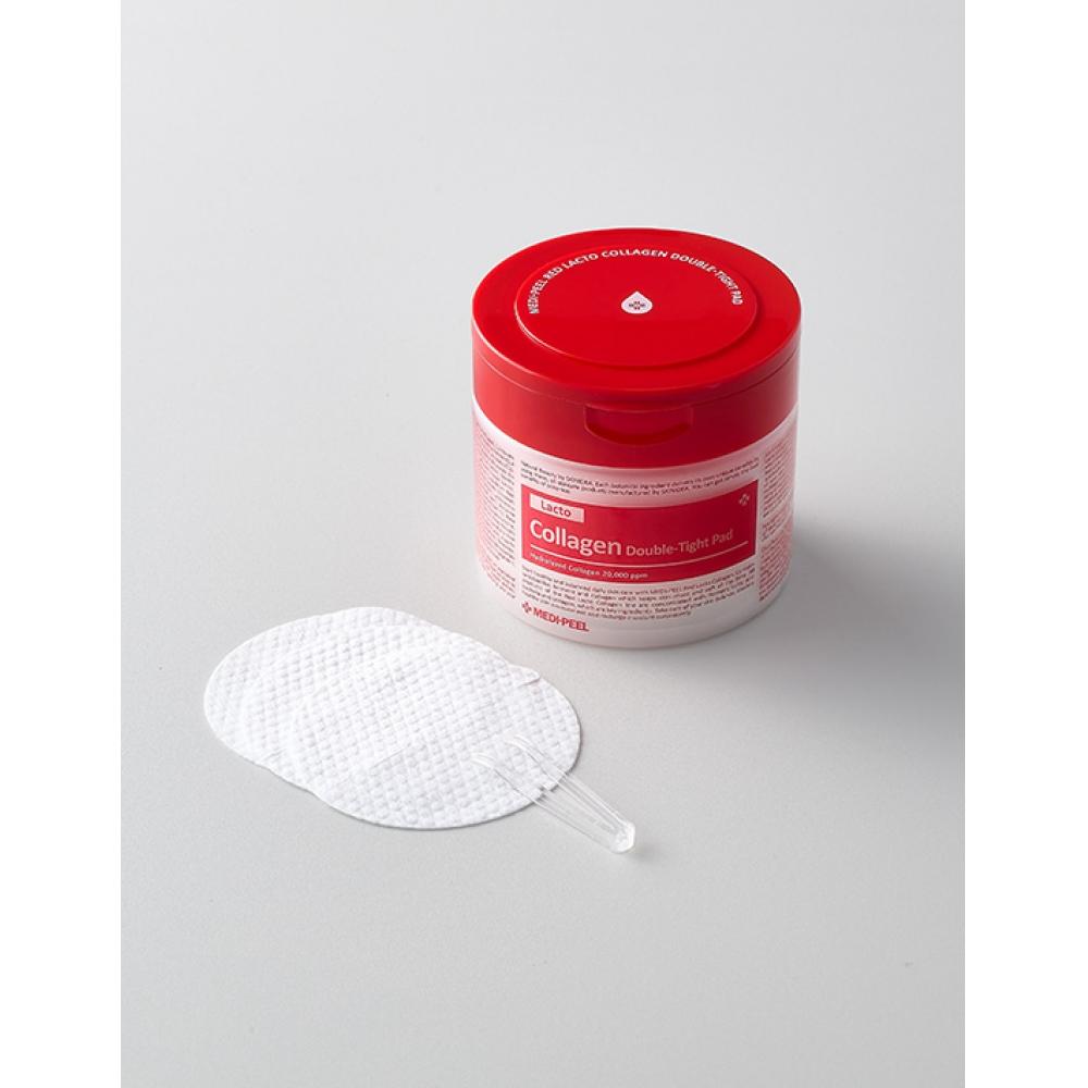 

Medi Peel Red Lacto Collagen Double Tight Pad 70 листов
