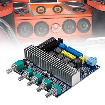 TPA3116 Subwoofer DC12V-24V Bluetooth-compatible 5.0 2.1 Channel High Power Amplifier Board Audio Stereo Amplifier Board for Bar