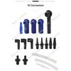 Brake Fluid Bleeder Brake Fluid Replacement Tool 3L Large Capacity Corrosion-Resistant Brake Oil Replacement Kit for Most Cars