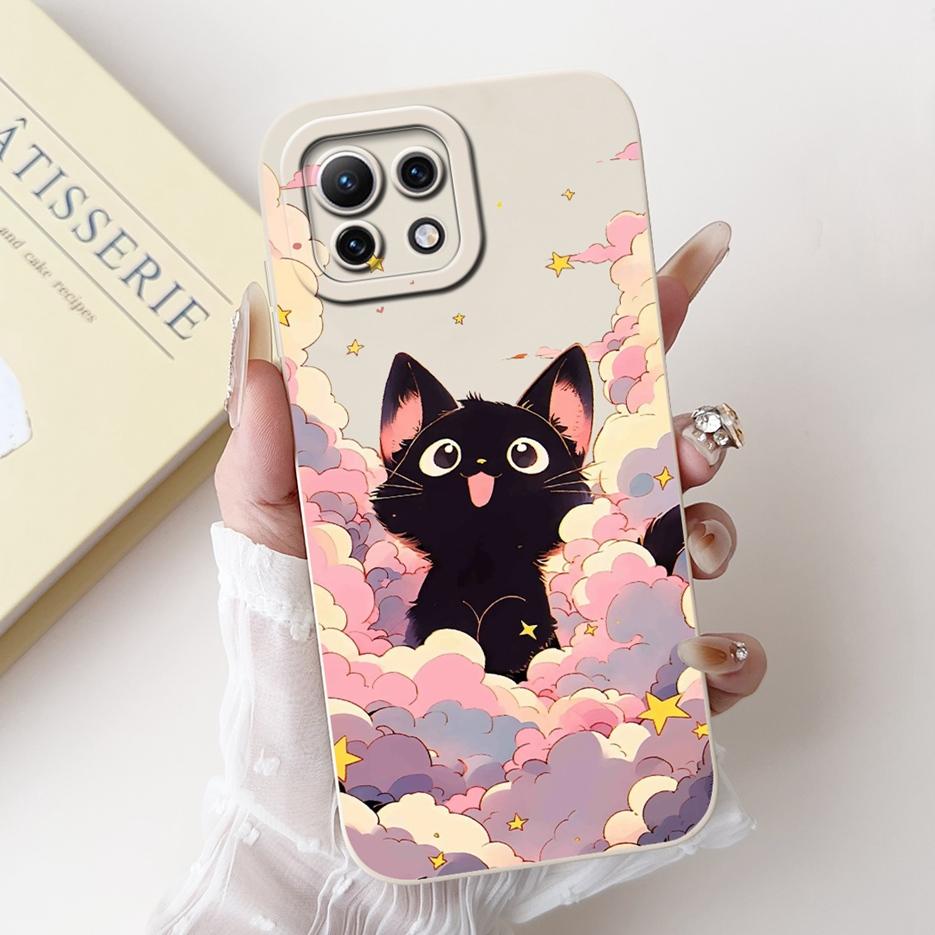 For Xiaomi Mi 11 Lite Case Unique Candy Painted Cover Soft Silicone Phone Case For Xiaomi Mi 11 Lite NE 5G 11Lite Mi11Lite Shell