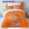 Knvb Crest Custom Name Pattern Bedding Quilt Set Quilt Cover Pillowcase Home Birthday Gift(1 * duvet cover + 2 * pillowcase, without core)