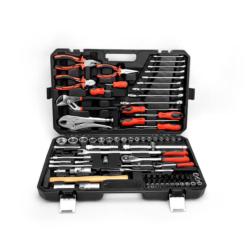WEDO 87-Piece Automotive Mechanic Tool Kit CN plug (adapter included)