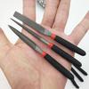 118mm Small Steel Files Needle Flat File for Stone Glass Metal Carving Craft Needle Filing Woodworking Hand Tool Set