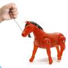 Horse Drawn Electric Stone Mill Model Children Early Educational Toys Plastic
