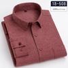 Luxury High-quality100%cotton Houndstooth Full Shirts for Men Slim Fit Casual Shirt Long-sleeve Plaid Soft Designer Clothes Ropa