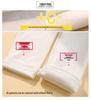 Women's Thickened Fleece Lined Pure Cotton White Long Sleeve T-Shirt - Korean Style Mid-Length Base Layer for Autumn and Spring