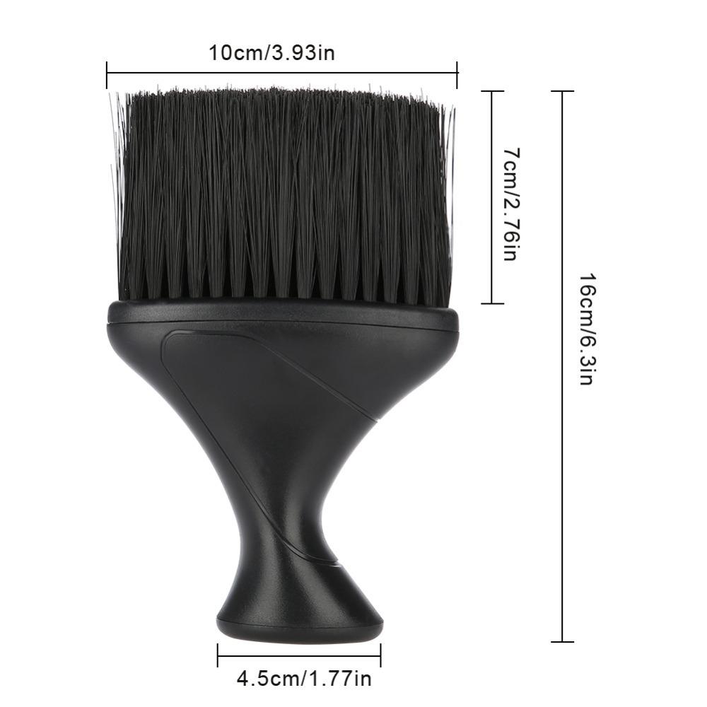 Plastic Handle Neck Duster Brush Soft Barber Hair Brush Home Use Hair Styling Brush  For Salons