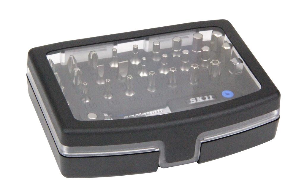 SK11 Slim Ratchet Driver Set Interchangeable Set SRD-2230, 52-tooth Gears, 30-Piece