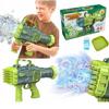Bazooka Gun Generator Automatic Soap Bubble Machine for Kids