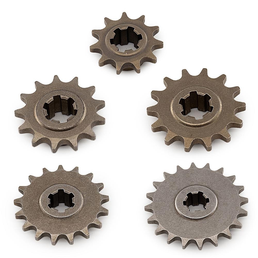 Mini Moto Front Sprocket Gear Metal Replacement Part  for Mini Bike ATV Go Kart Scooter