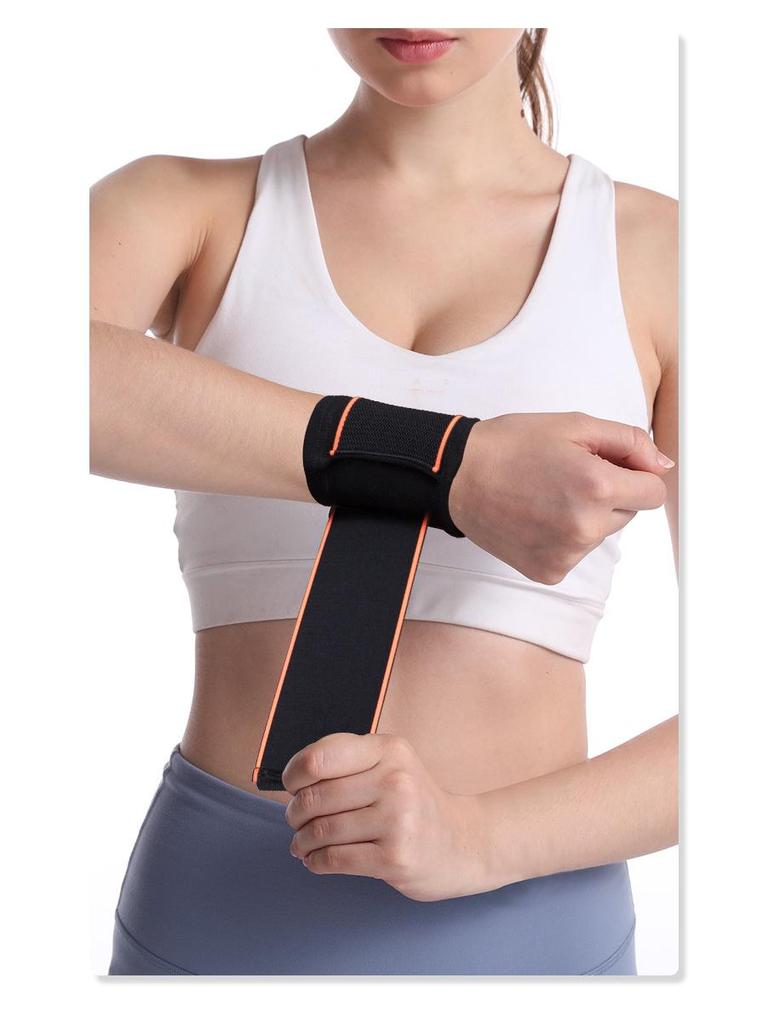 Pánský sportovní chránič zápěstí - Náramek na šlachy pro basketbal, vzpírání a fitness; Ochranný rukáv pro podvrtnutí a podporu kloubů.