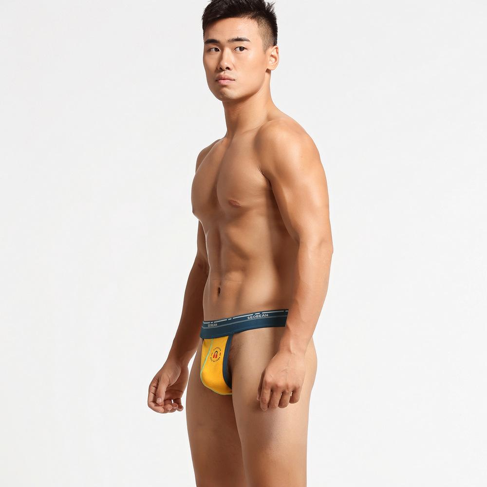 Men's G-string Thong Underwear Triangle Pants Singles T-pants Sexy Low Waist Bottom