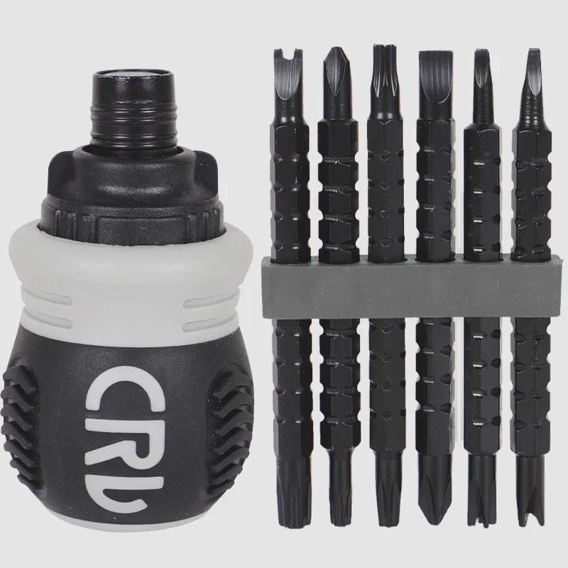 Víceúčelová teleskopická ráčnová sada šroubováků s německými a japonskými multifunkčními bity