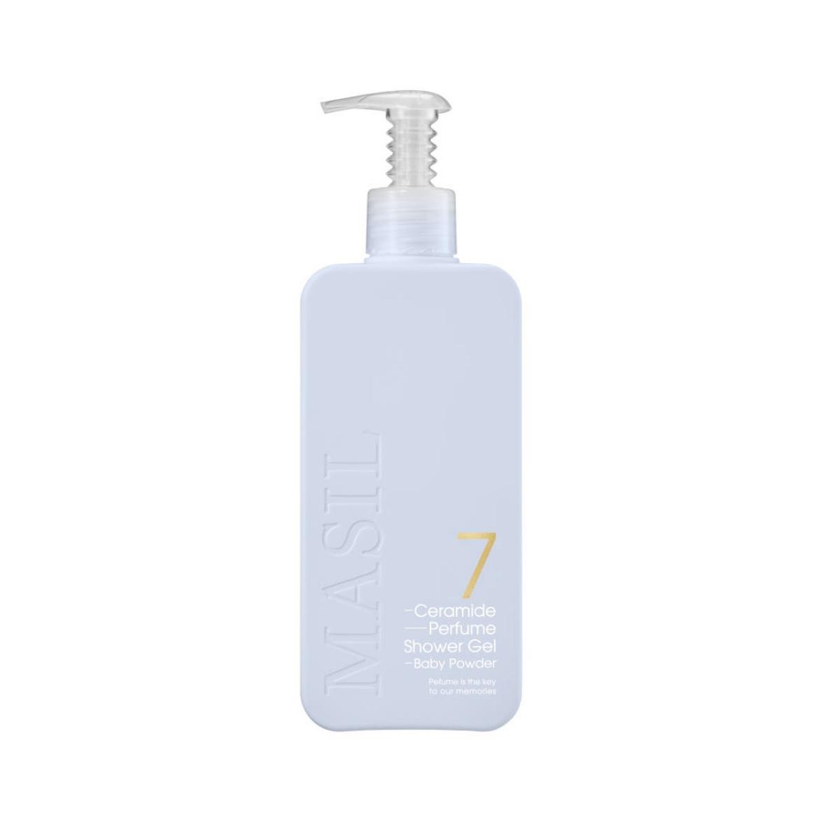 MASIL 7 Ceramide Perfume Shower Gel Baby Powder Deep Hydrating Body Wash 300ml