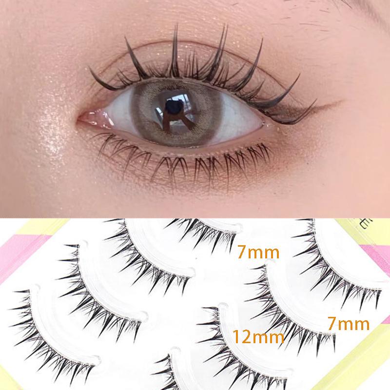 

Dream Deer 5 пар накладных ресниц Тип ресницы Улучшенные ресницы V-образные 0,14 мм Прозрачный стержень Мягкие натуральные ресницы из норки