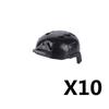 MOC Figure Soldato Città Casco Blocchi da Costruzione Accessori Cappellino da Baseball Sci Cappello da Strega Cowboy Ufficiale USA Bandito Mattoncino Giocattolo Regalo J022