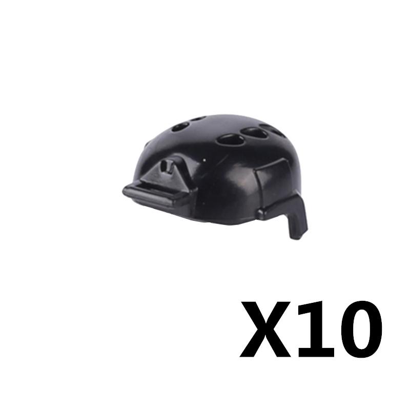 MOC Figure Soldato Città Casco Blocchi da Costruzione Accessori Cappellino da Baseball Sci Cappello da Strega Cowboy Ufficiale USA Bandito Mattoncino Giocattolo Regalo J022