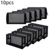 2026 10pcs Mesh Makeup Bags Portable Zipper Cosmetic Bags Breathable Travel Toiletry Bags for Home Travel Accessories Organizer