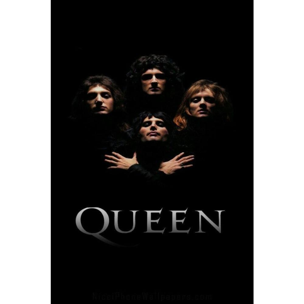 Metal Queen Band Wall Decor, Handmade 3D Tin Art for Living Room Bedroom Music Studio