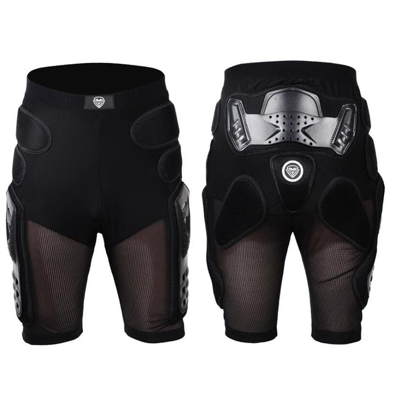 HZYEYO Breathable Motocross Knee Protector Motorcycle Armor Shorts Skating Extreme Sport Protective Gear Hip Pad Pants P-01
