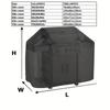 BBQ Grill Barbeque Cover  Anti-Dust Waterproof Weber Heavy Duty Charbroil BBQ Cover Outdoor Rain Protective Barbecue Cover