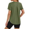 Women's Lightweight Quick Dry Running Shirt for Hiking and Gym, Sports Top