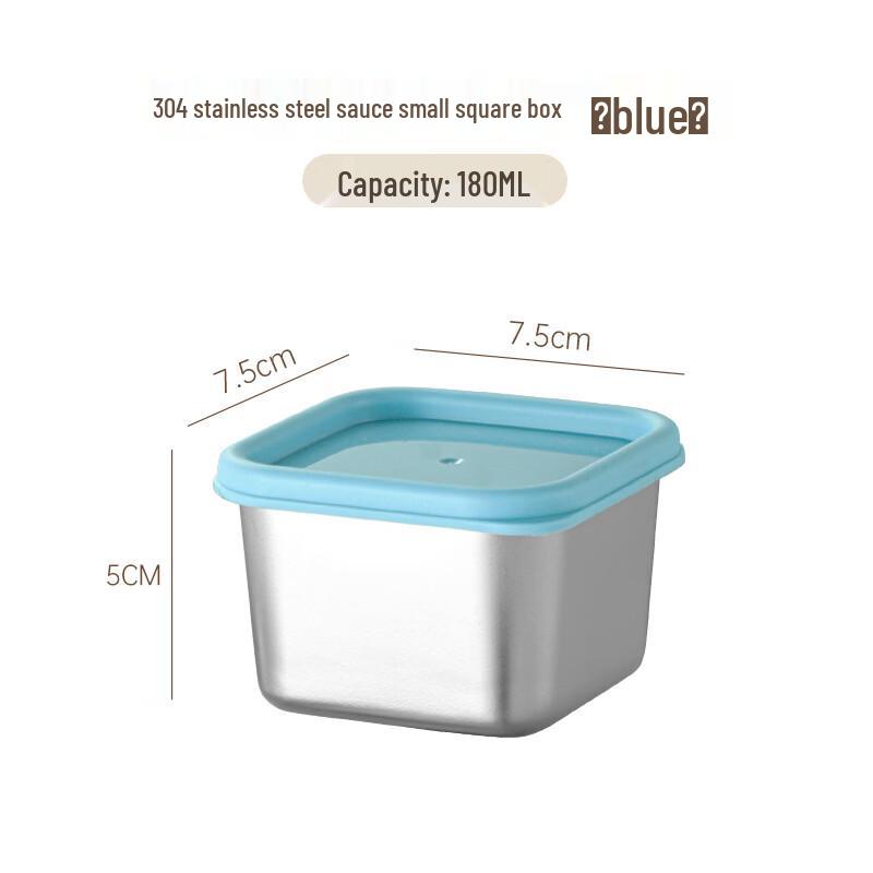 Stainless Steel Mini Sauce Container with Lid