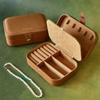 Large Capacity Earrings Storage Case PU Leather Jewelry Display Box Jewelry Packing Bag  Travel