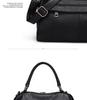 European & American Style Large Capacity Women's Soft Cowhide Handbag - Autumn/Winter Simple Fashion Shoulder Bag