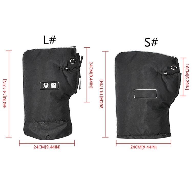 Motorrad Lenkerhandschuhe Muffs Winter Warm Lenkerhandschuhe Wasserdicht Winddicht