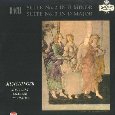 LP Schallplatte MUNCHINGER, STUTTGARTER KAMMERORCHESTER - Bach Suite Nr. 2 in h-Moll / Suite LY4 LONDON Japan Klassik Gebraucht