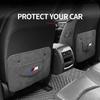 New PU Leather Car Anti-Kick Mats Auto Seat Back Protector Cover For BMW M E36 E46 E90 E60 F10 F30 E39 F20 E87 E92 G30 X5 E70 X1