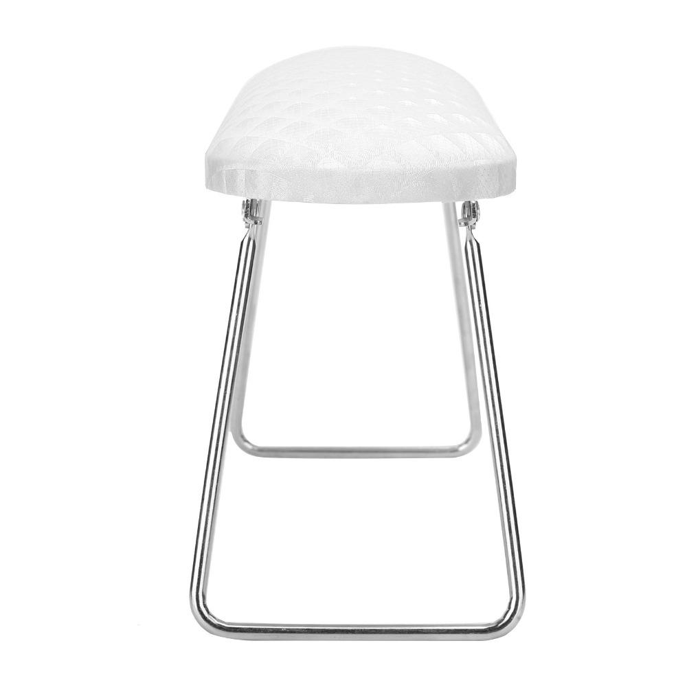 Striped Leather Nail Art Hand Pillow Foldable Stand Nail Rest Cushion Nail Arm Rest For Nail Techs
