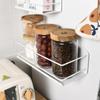 Fridge Storage Shelf Home Kitchen Organiser Wall Mounted Magnetic Shelf Side Magnetic Refrigerator Shelf