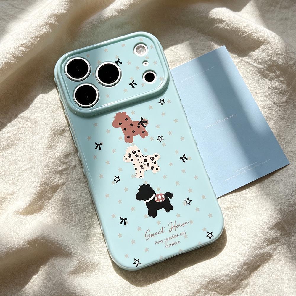 

Star Pony Apple iPhone 16/17PM Protective Case - Drop-Proof for Girls iPhone 11