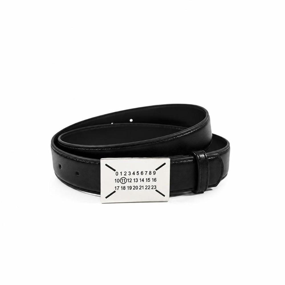 Ins Style PU Leather Belt Snap Buckle Alloy Buckle Belt Fashion Decorative Belt For Men Women