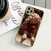 Anime B-Baki Phone Case For IPhone 14 11 12 13 Mini Pro Max 8 7 Plus X XR XS MAX Translucent Matte Cover